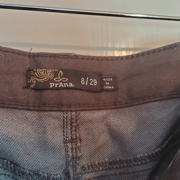 Prana Kara jeans, dark red, 8 - Picture 3 of 3